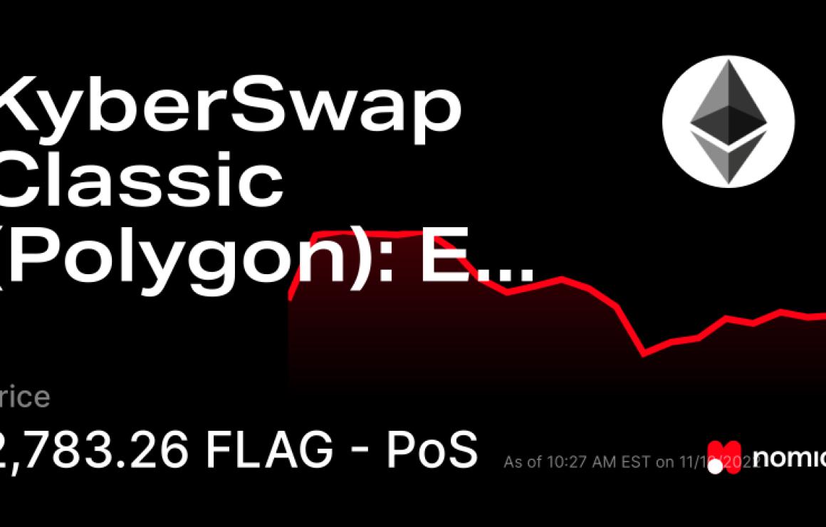 KyberSwap Classic (Polygon) he