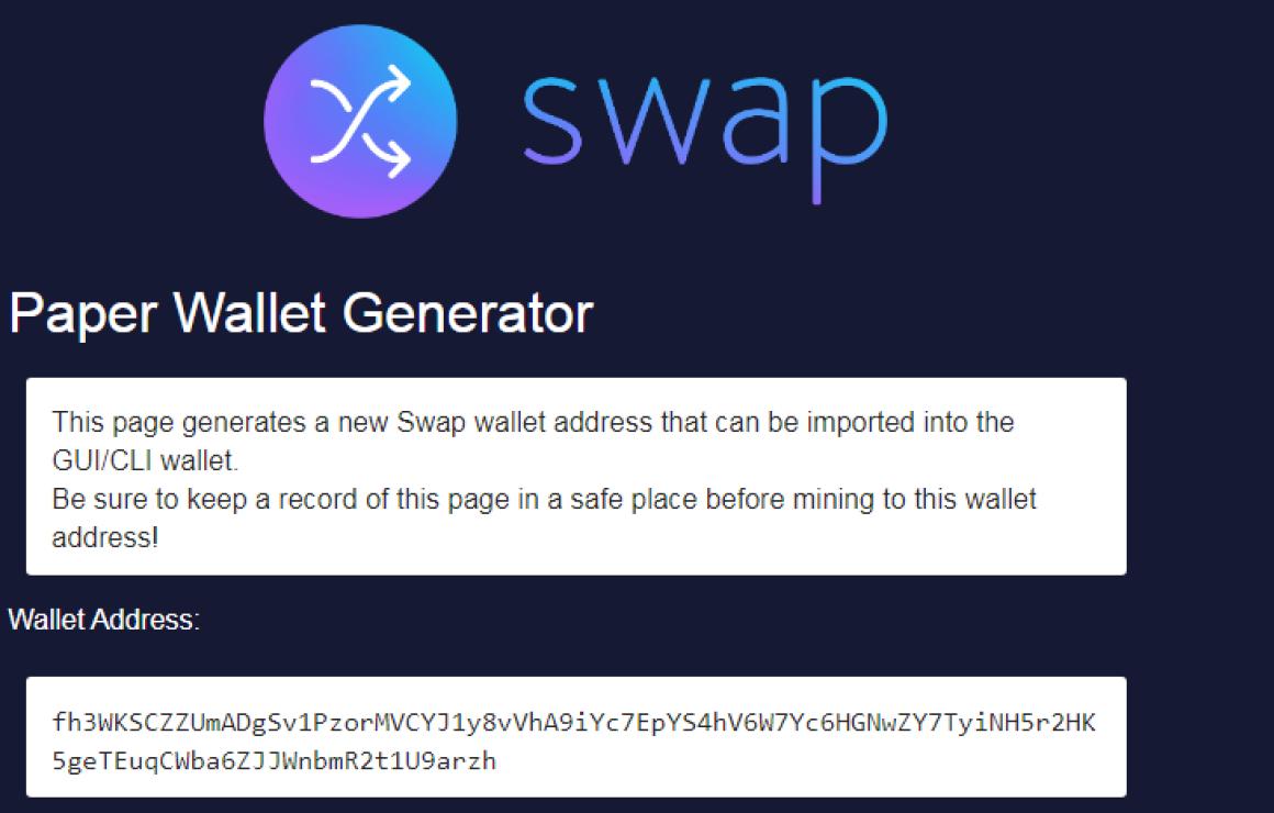 What is Swap (XWP)?
Swap is th