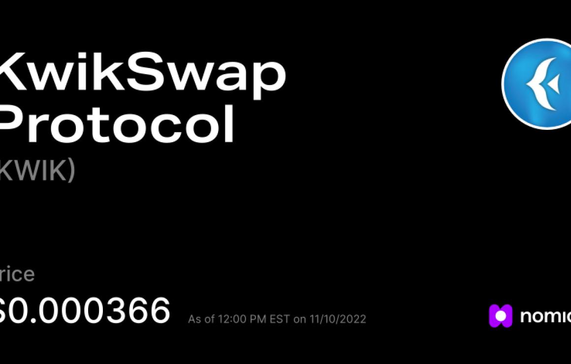 Kwikswap Protocol (KWIK) headq